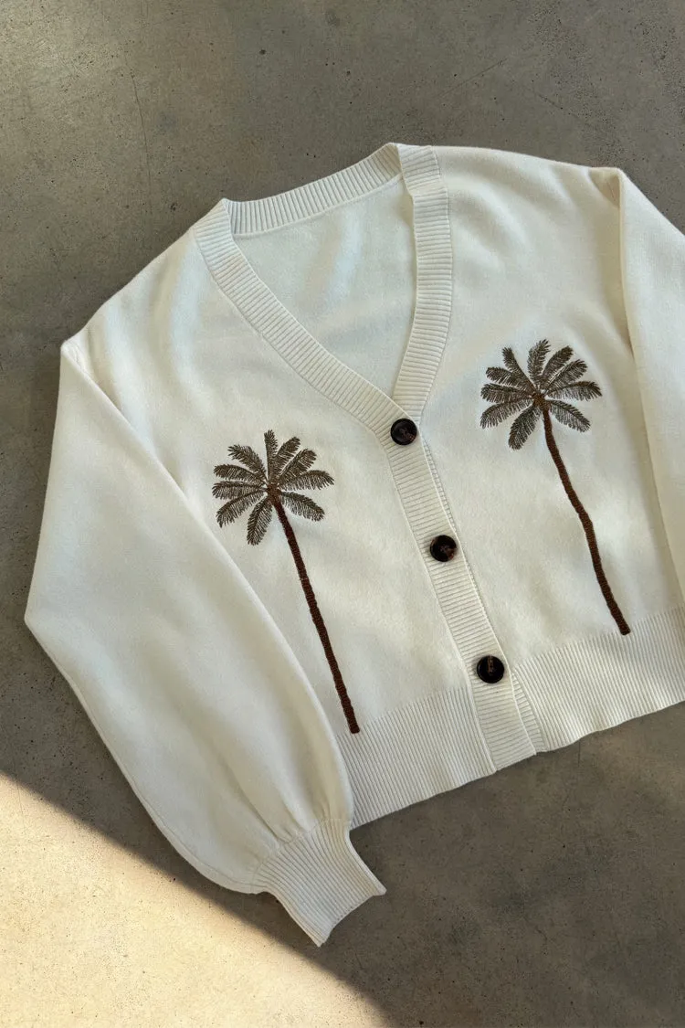 Embroidered Palm Boob Cardigan sold by Never Fully Dressed product image thumbnail 5