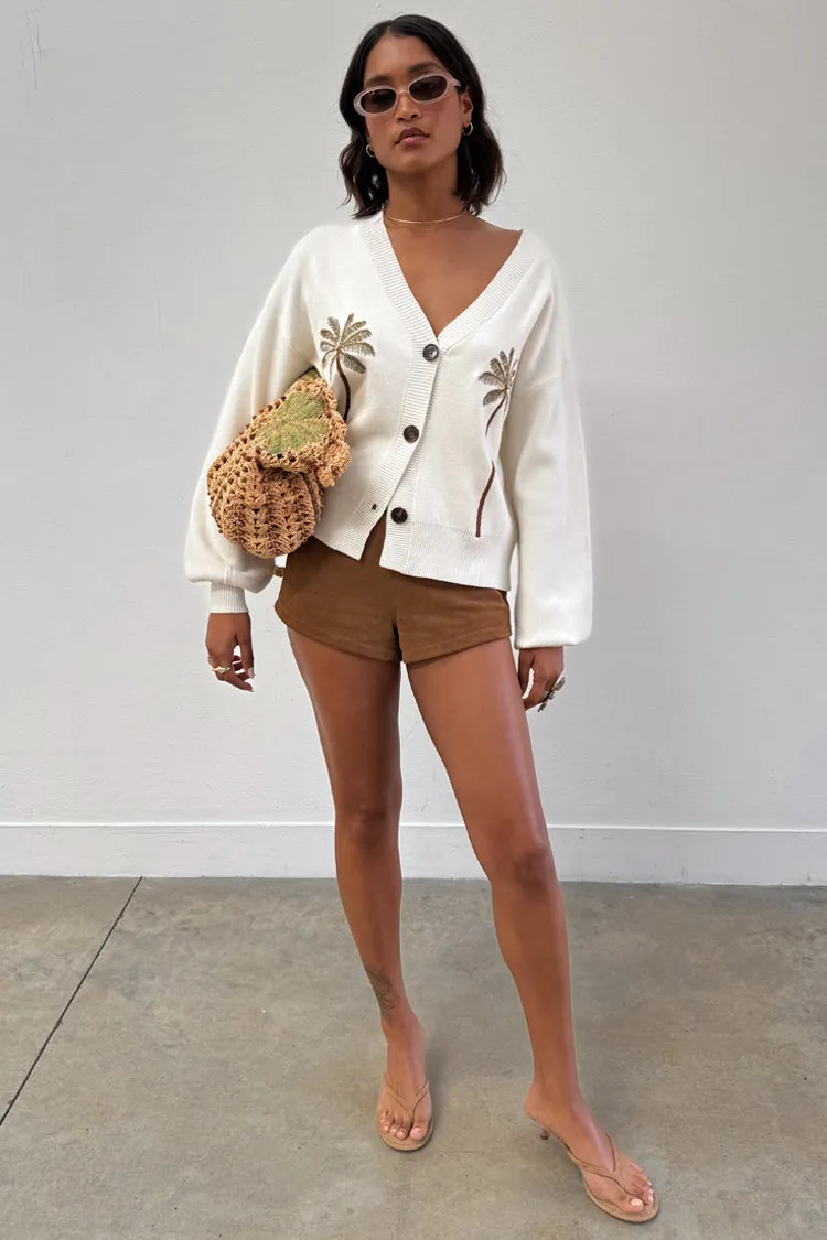 Embroidered Palm Boob Cardigan sold by Never Fully Dressed product image thumbnail 2