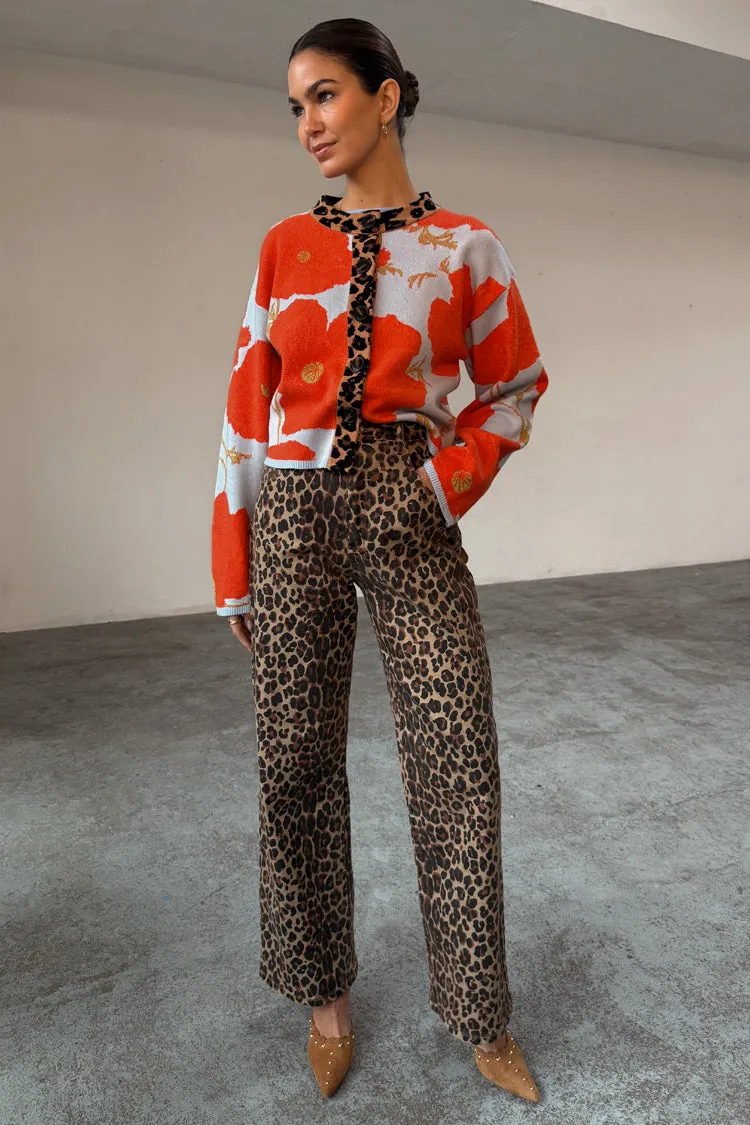 Blue Poppy Cardigan sold by Never Fully Dressed product image thumbnail 5