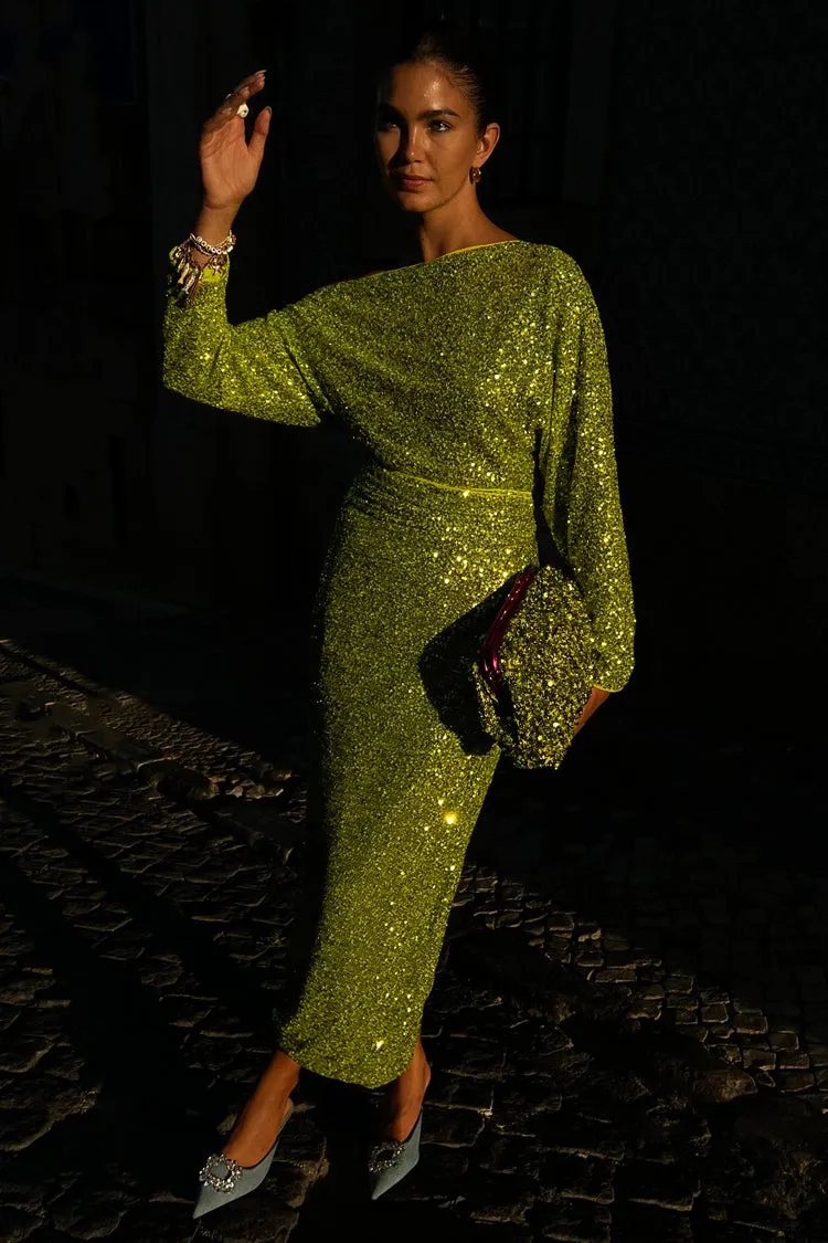 Lime Sequin Tilly Top sold by Never Fully Dressed product image thumbnail 2