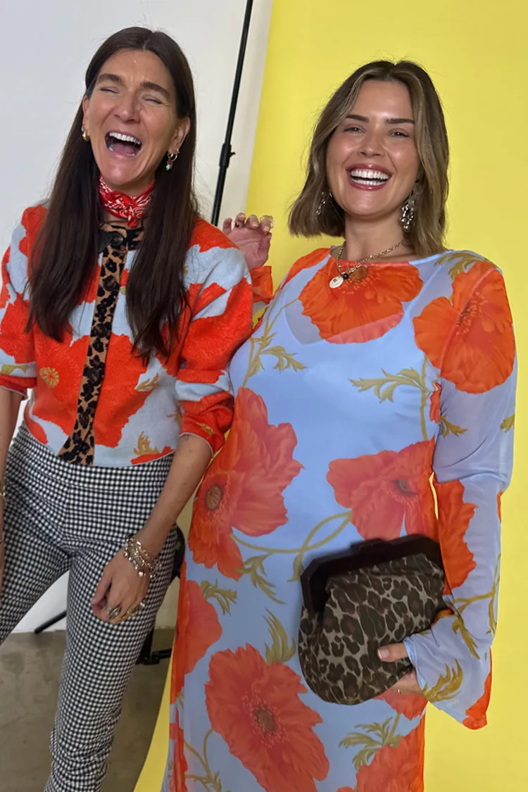 Lucia Leopard Denim Bag sold by Never Fully Dressed product image thumbnail 5