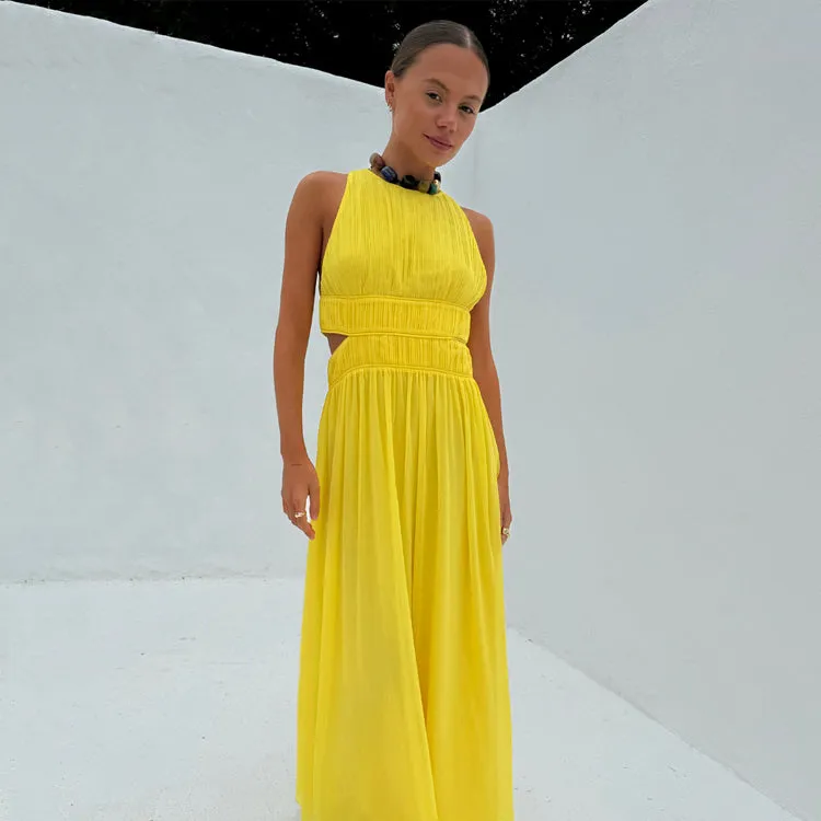 Yellow Ella Dress sold by Never Fully Dressed