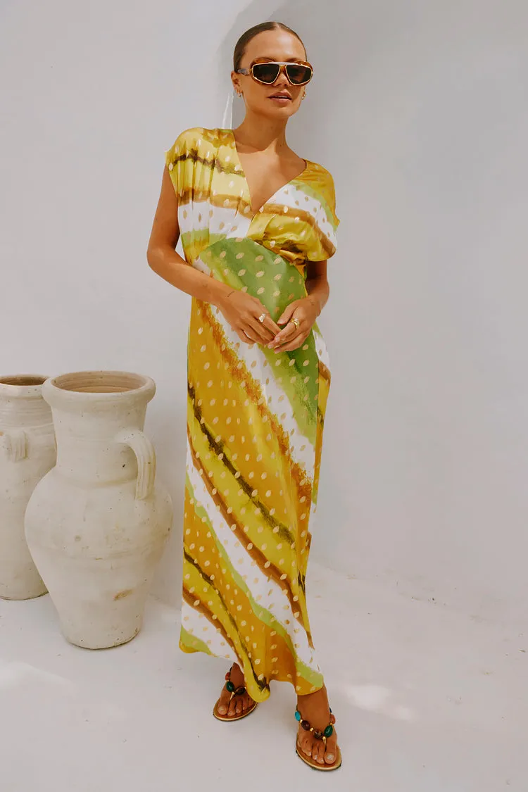 Green Ombre Elodie Dress sold by Never Fully Dressed product image thumbnail 5