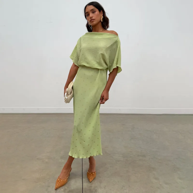 Pistachio Tilly Dress sold by Never Fully Dressed