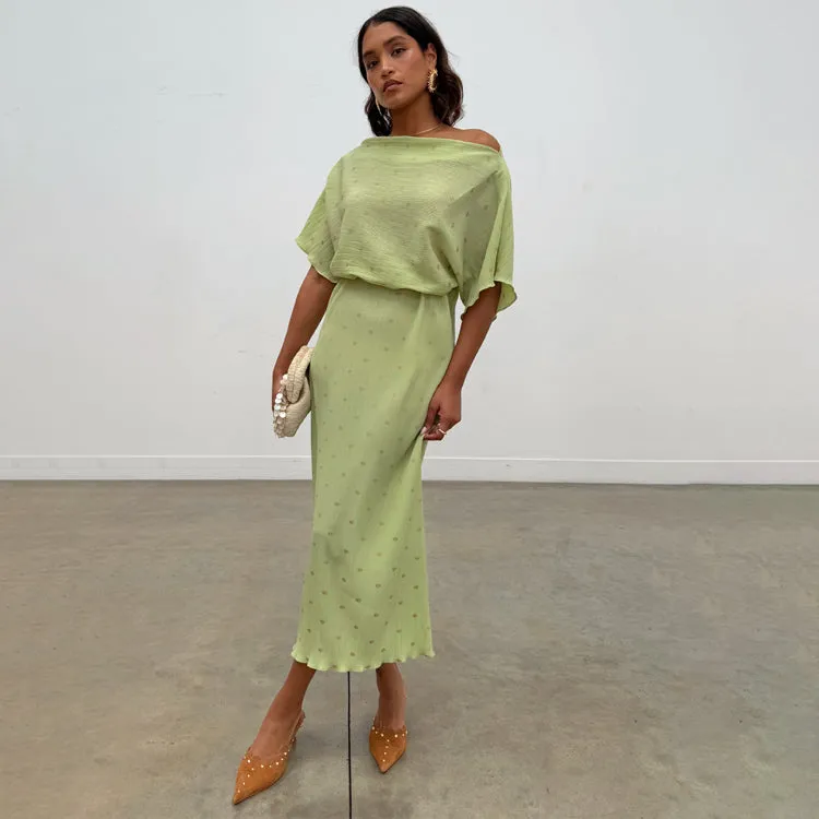 Pistachio Tilly Dress sold by Never Fully Dressed