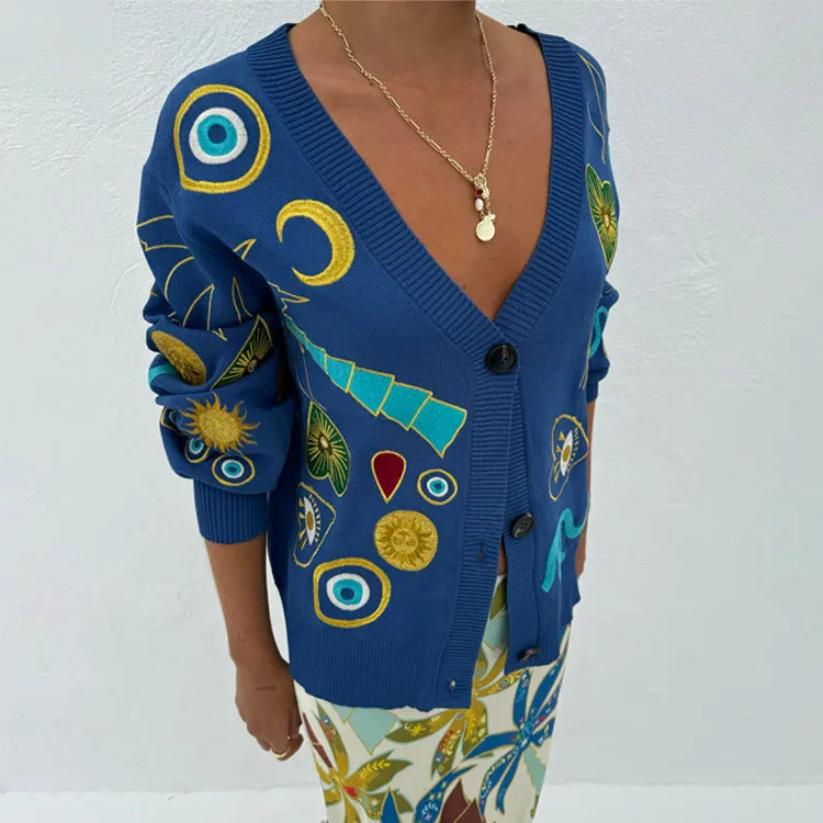 Charms Forrest Cardigan sold by Never Fully Dressed