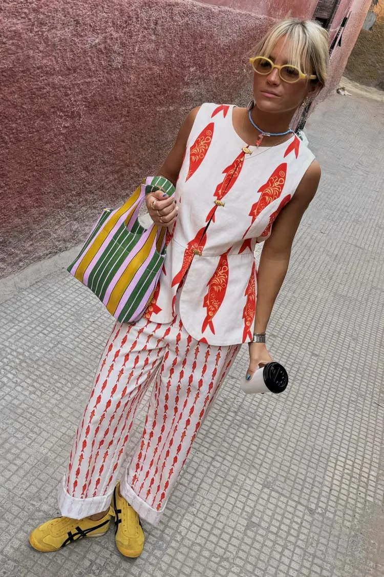 Cream Marina Sol Waistcoat sold by Never Fully Dressed product image thumbnail 3