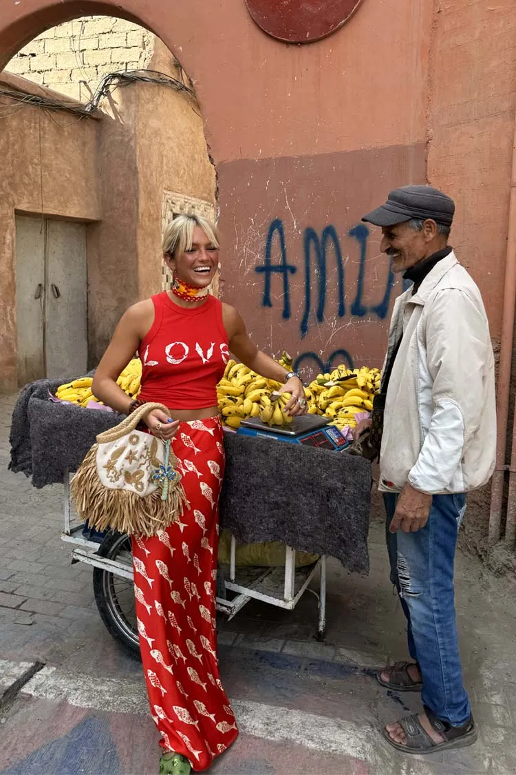 Red Fish Love Tank Top sold by Never Fully Dressed product image thumbnail 2