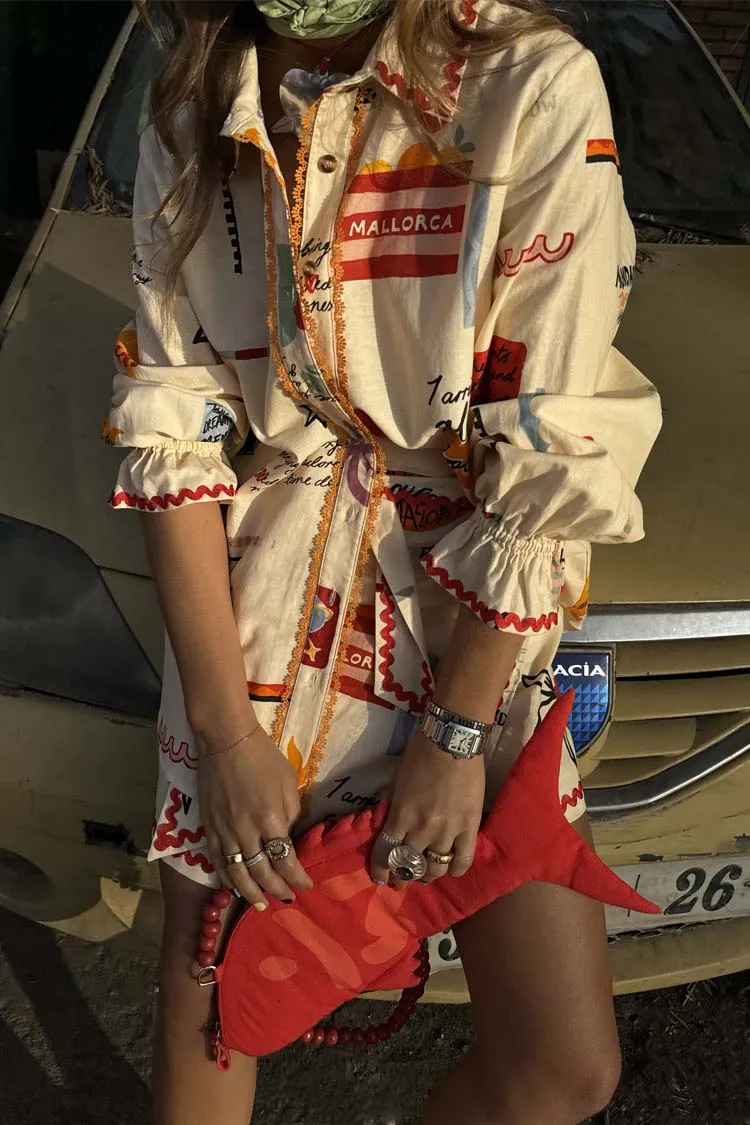 Poema Geanie Shirt sold by Never Fully Dressed product image thumbnail 2