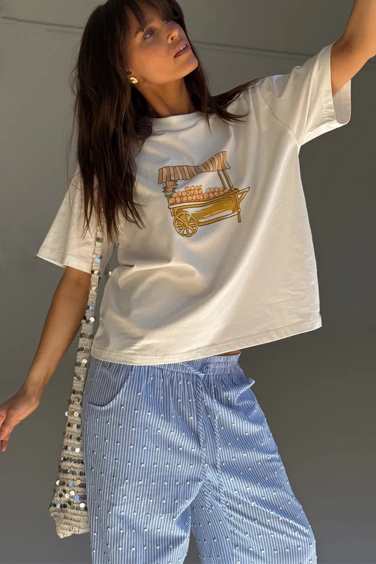 Orange Cart T-Shirt sold by Never Fully Dressed product image thumbnail 2