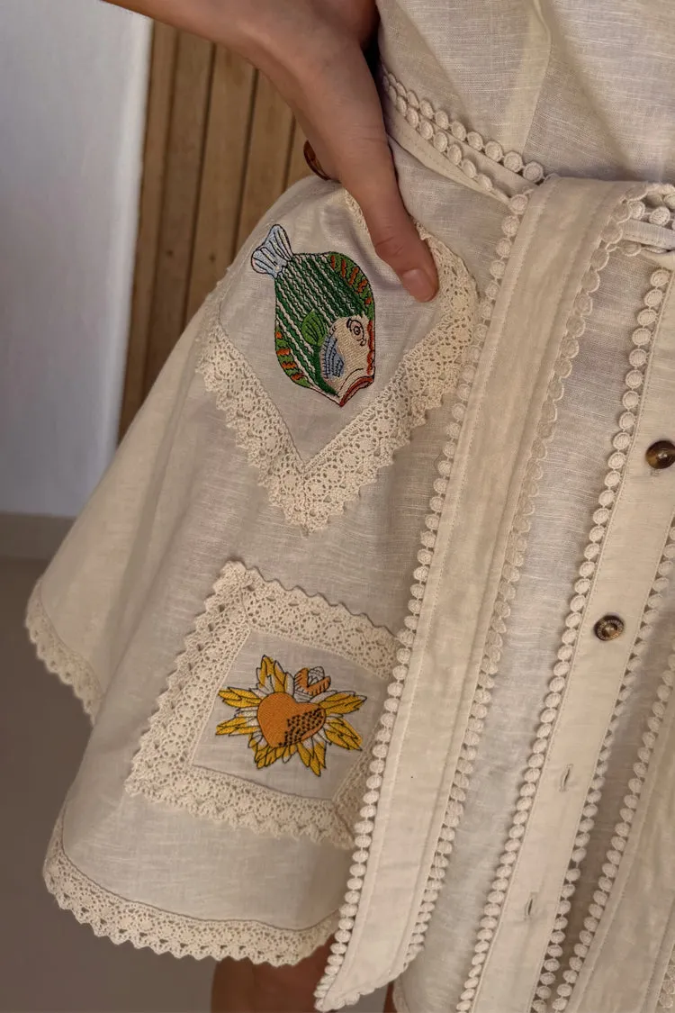 Isla Patchwork Lauren Dress sold by Never Fully Dressed product image thumbnail 5