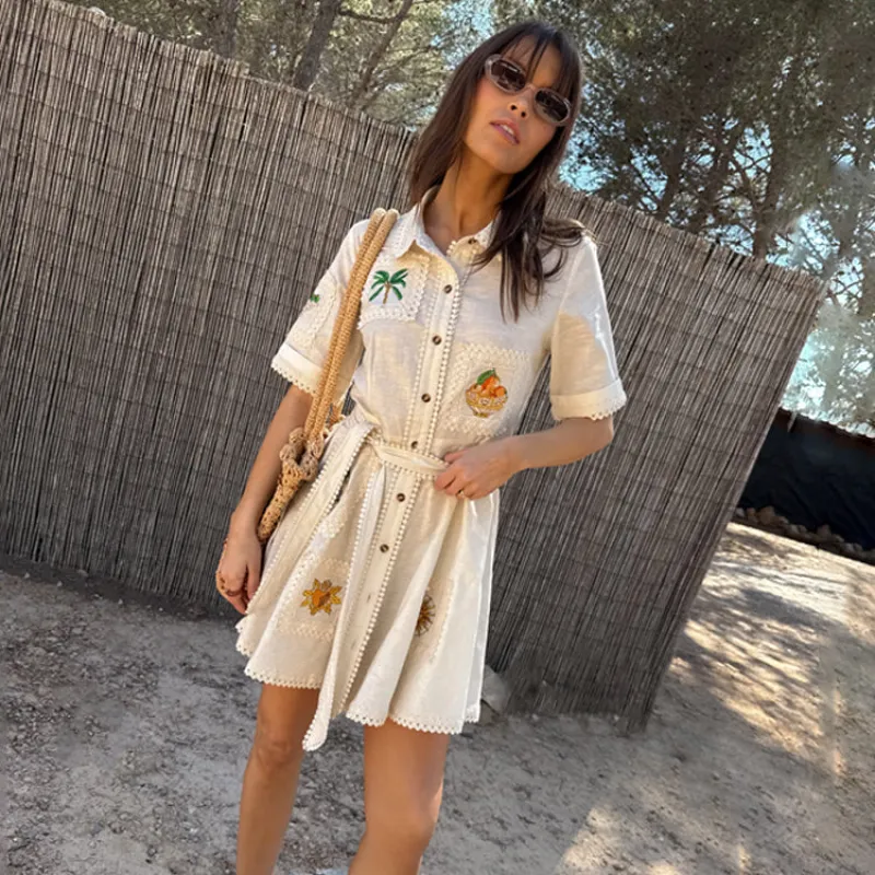 Isla Patchwork Lauren Dress sold by Never Fully Dressed