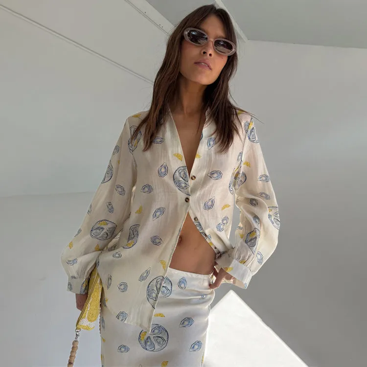 Oyster Miley Shirt sold by Never Fully Dressed