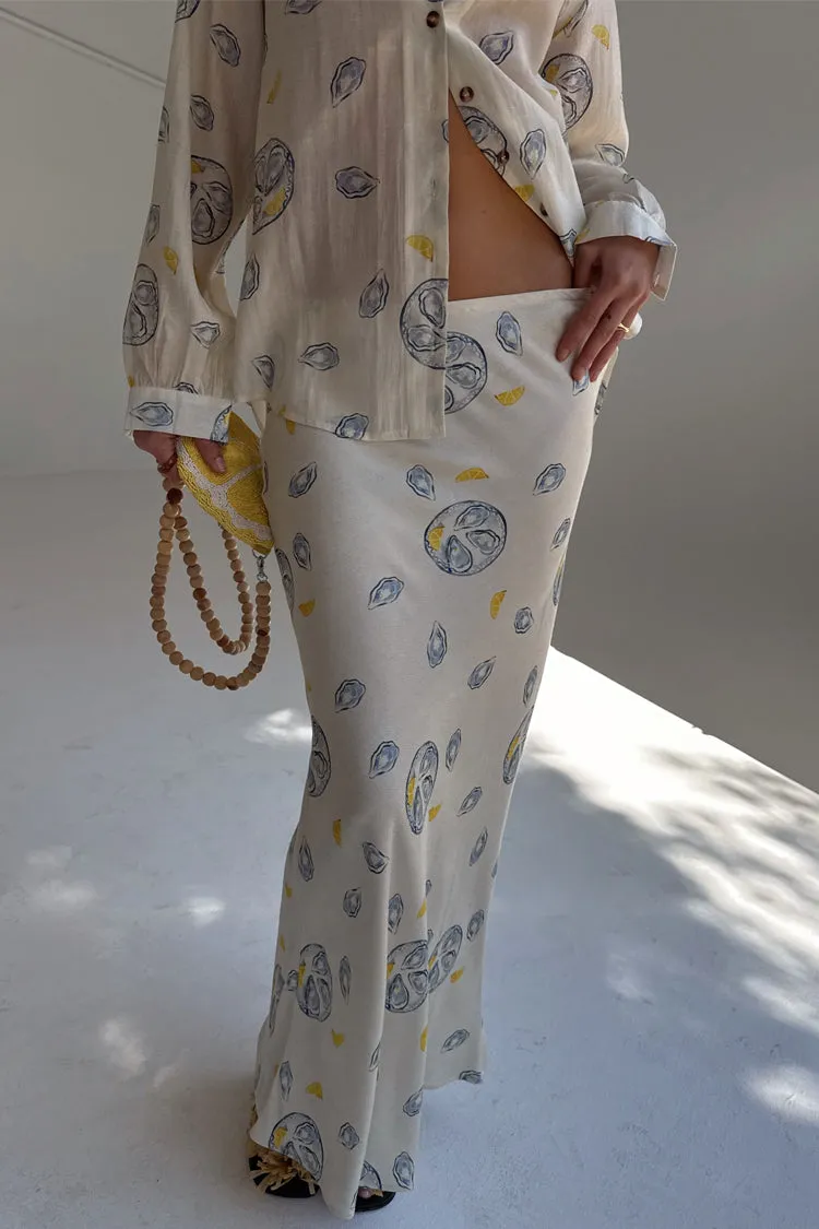 Oyster Dorris Skirt sold by Never Fully Dressed product image thumbnail 2