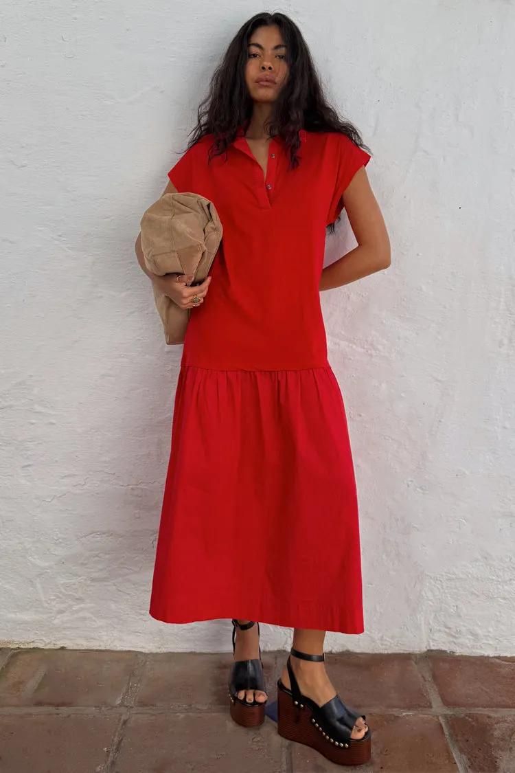 Red Darcy Dress sold by Never Fully Dressed product image thumbnail 5
