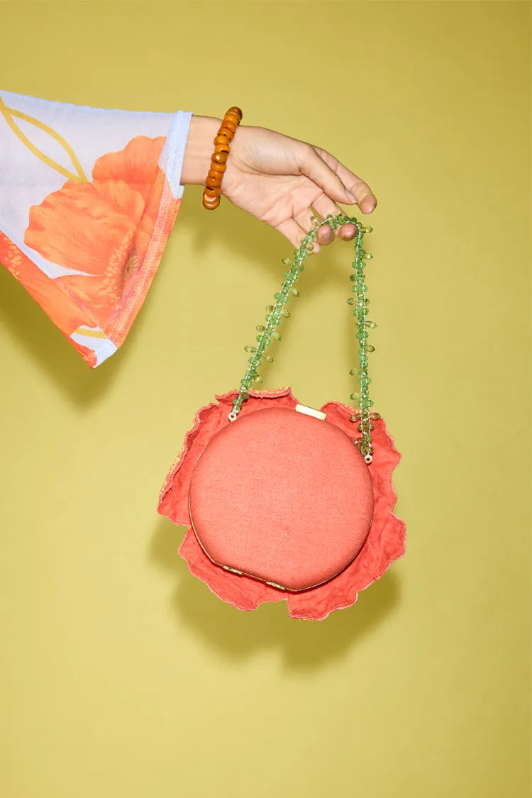 Poppy Beaded Bag sold by Never Fully Dressed product image thumbnail 3