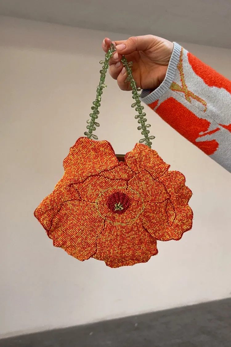Poppy Beaded Bag sold by Never Fully Dressed product image thumbnail 5