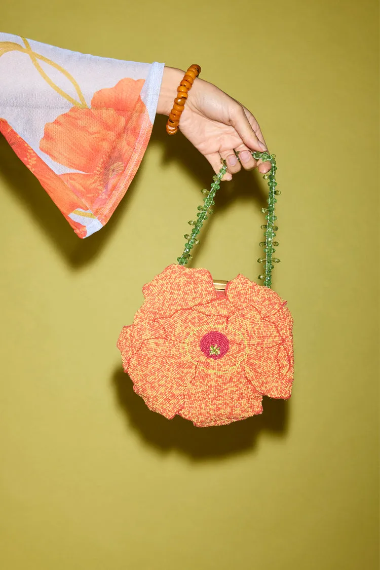 Poppy Beaded Bag sold by Never Fully Dressed product image thumbnail 2