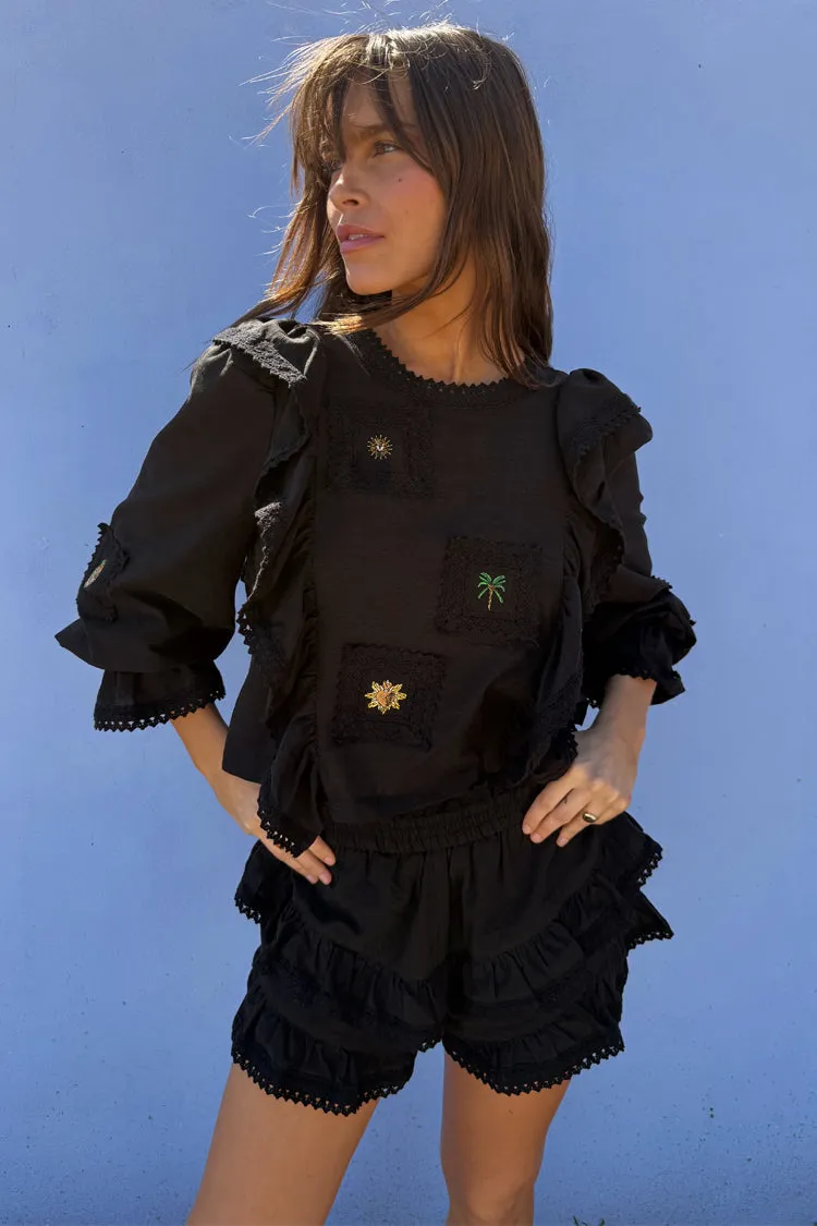 Black Isla Top sold by Never Fully Dressed product image thumbnail 3