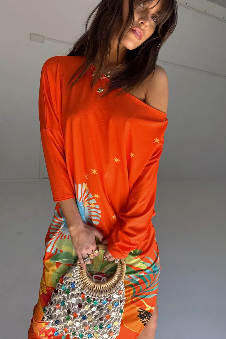 Orange Rio Jem Dress sold by Never Fully Dressed product image thumbnail 3