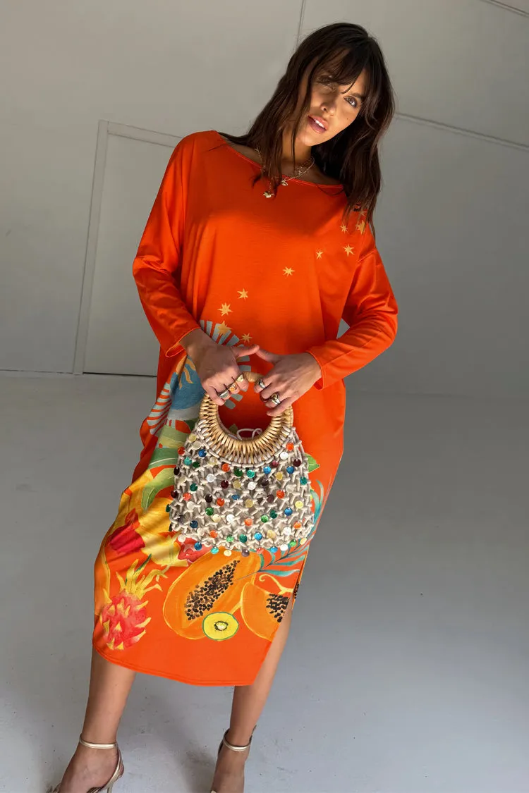 Orange Rio Jem Dress sold by Never Fully Dressed product image thumbnail 2