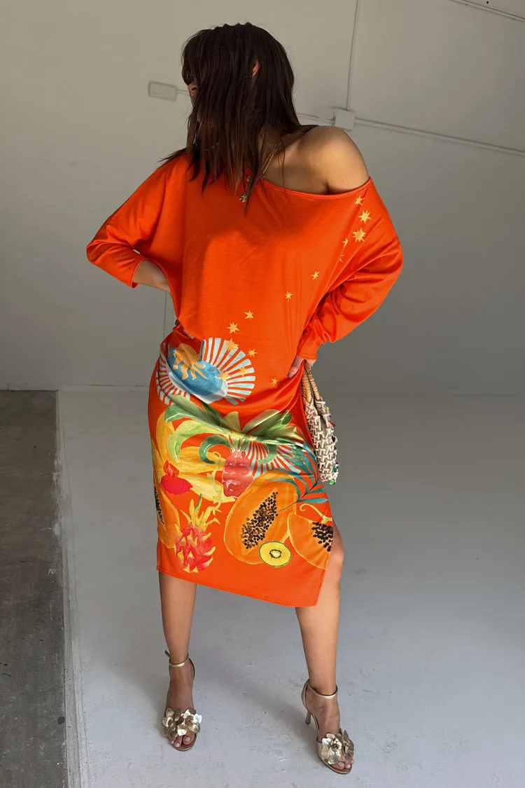 Orange Rio Jem Dress sold by Never Fully Dressed product image thumbnail 4