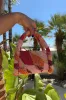 Pink Abstract Bag sold by Never Fully Dressed