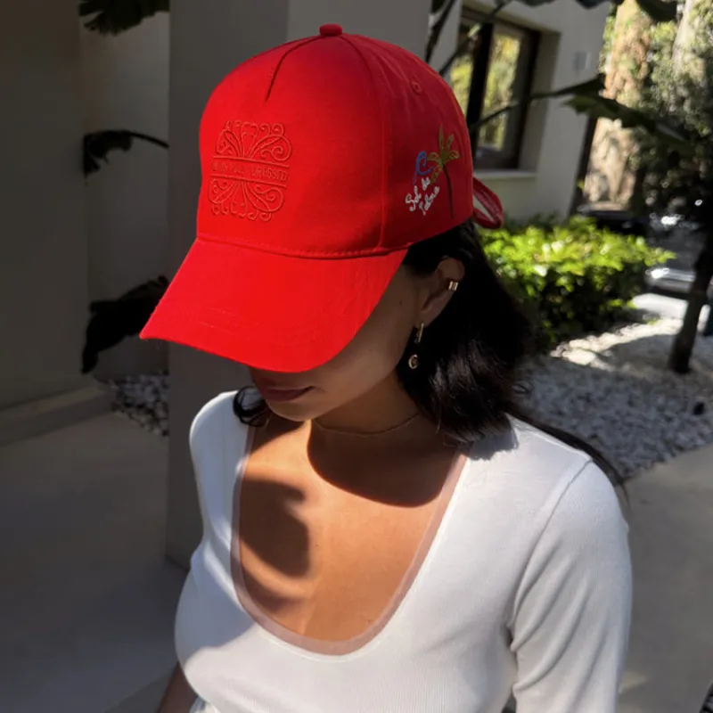 Tomato Bandana Cap sold by Never Fully Dressed