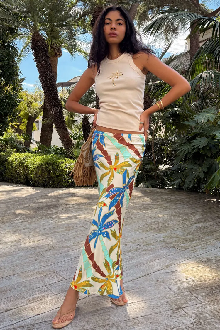 Beaded Palm Rib Tank Top sold by Never Fully Dressed product image thumbnail 5