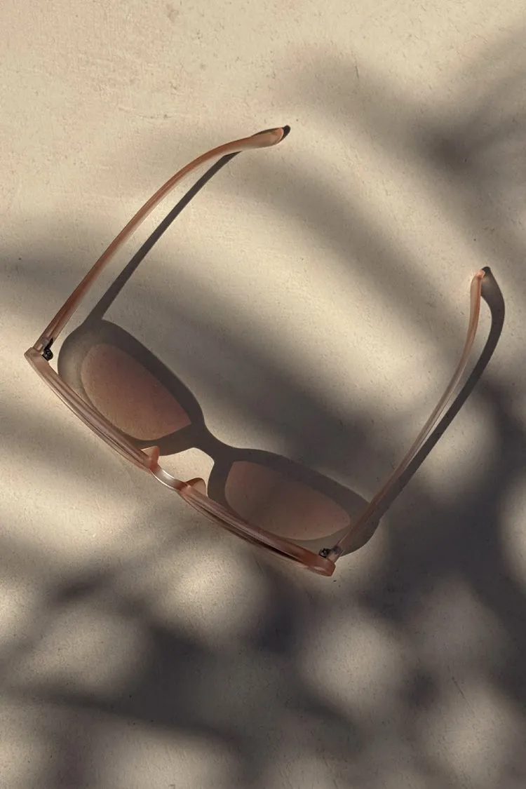 Cream Oval Sunglasses sold by Never Fully Dressed product image thumbnail 5