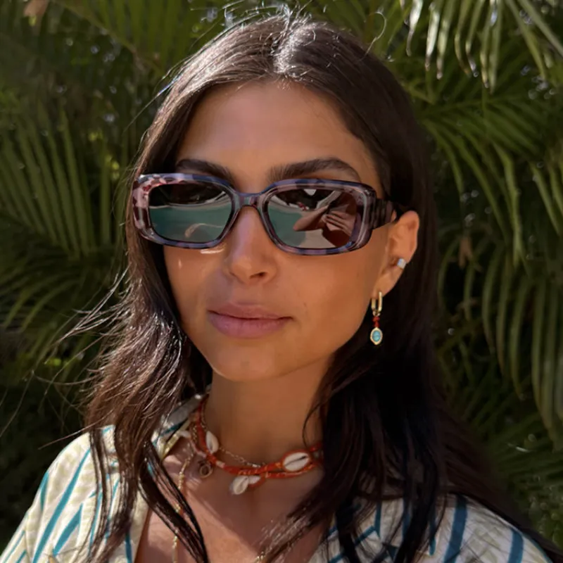 Tortoise Shell Rectangle Sunglasses sold by Never Fully Dressed