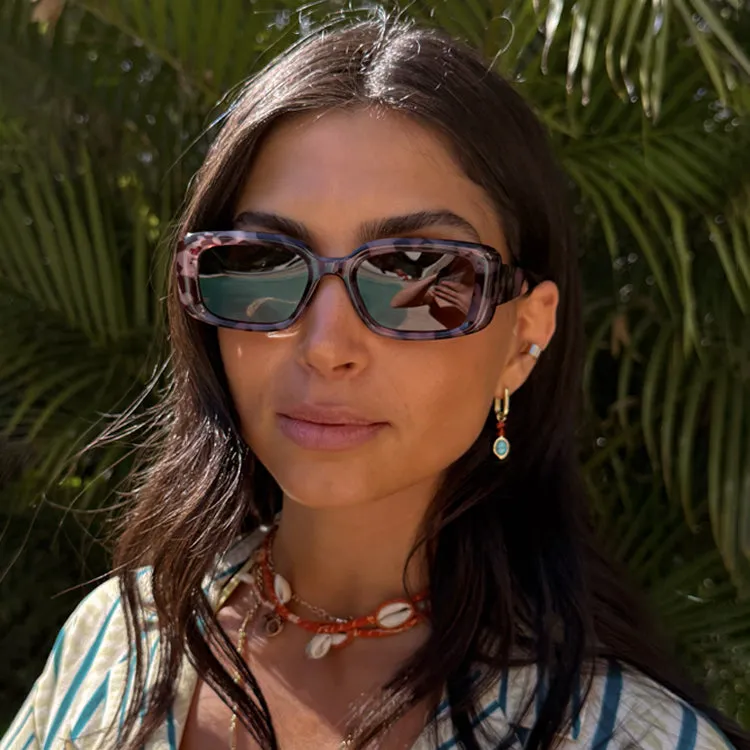 Tortoise Shell Rectangle Sunglasses sold by Never Fully Dressed