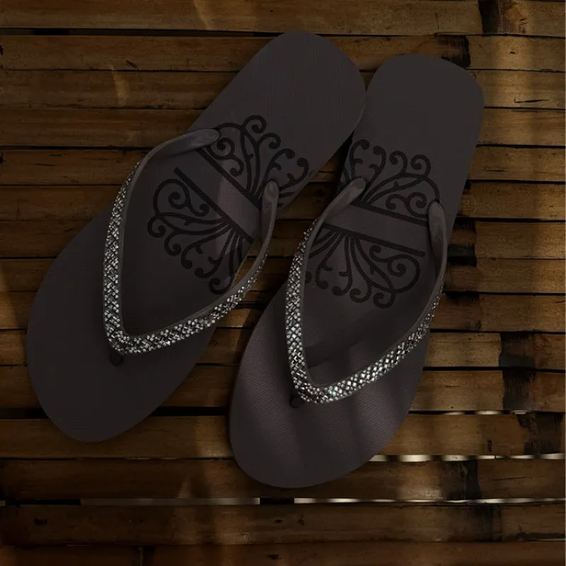 NFD Sparkle Flip Flop made by Never Fully Dressed