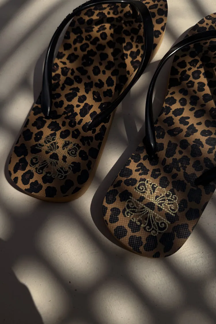 NFD Leopard Flip Flop sold by Never Fully Dressed product image thumbnail 3