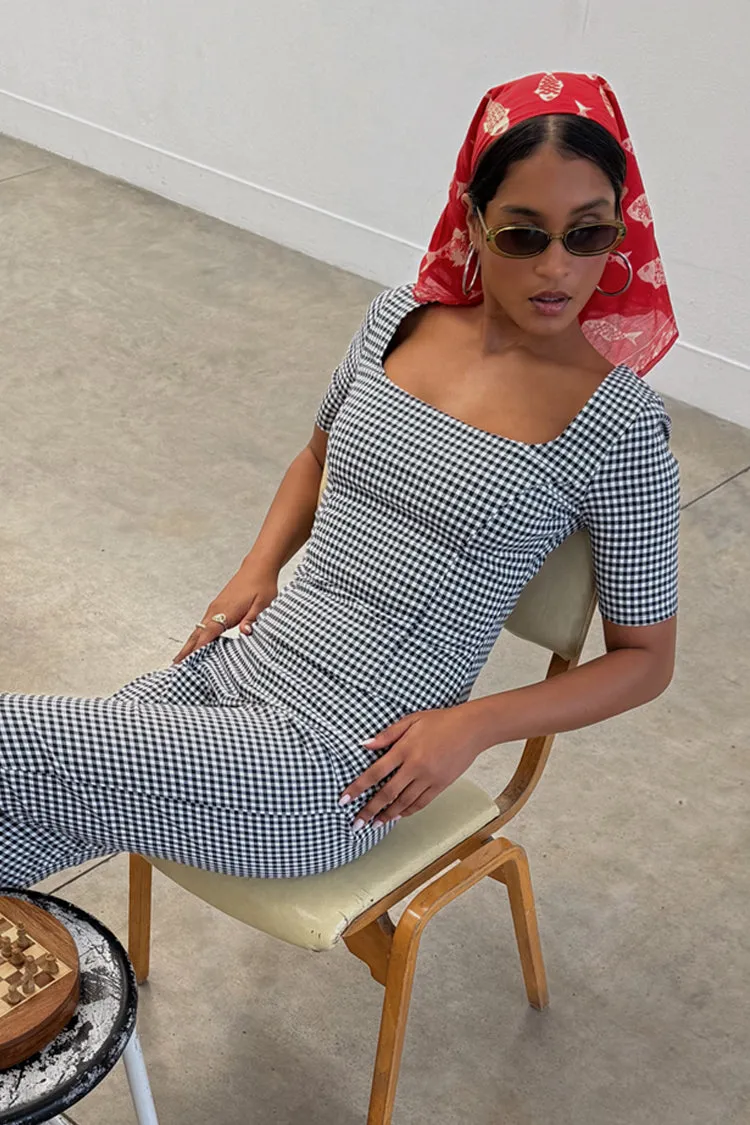 Gingham Top sold by Never Fully Dressed product image thumbnail 3