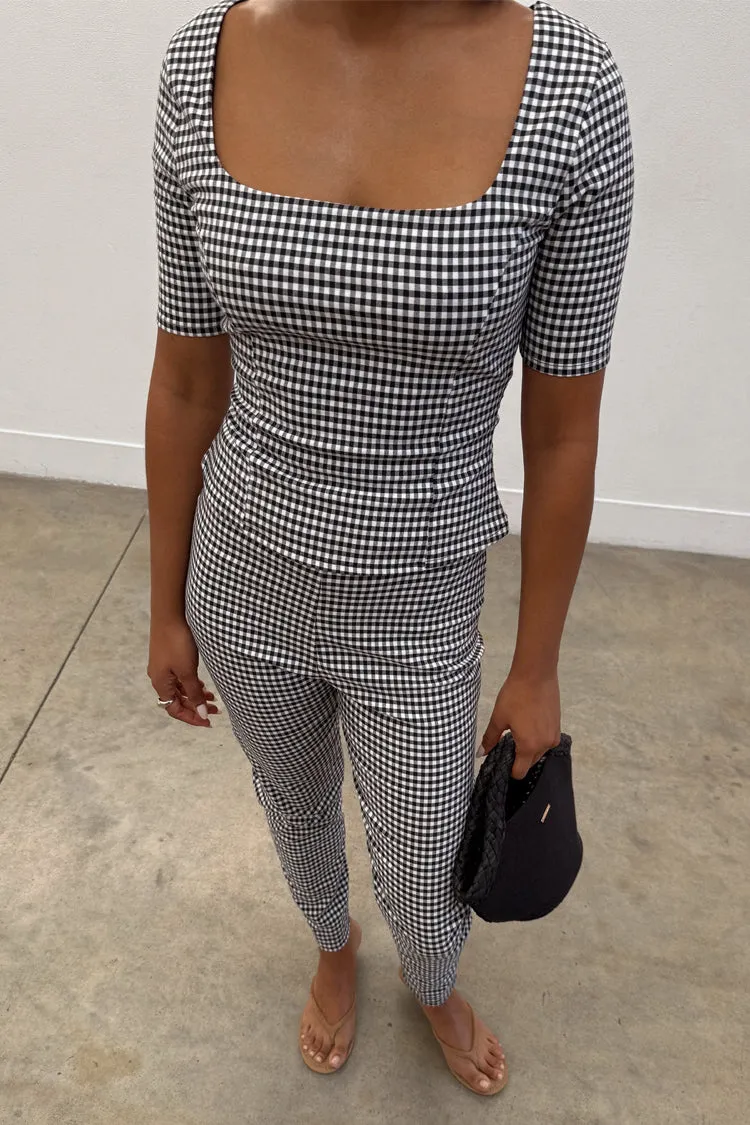 Gingham Top sold by Never Fully Dressed product image thumbnail 2