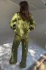 Khaki Shell Trousers sold by Never Fully Dressed
