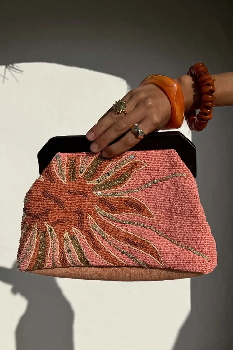 Pink Sol Beaded Bag sold by Never Fully Dressed product image thumbnail 2