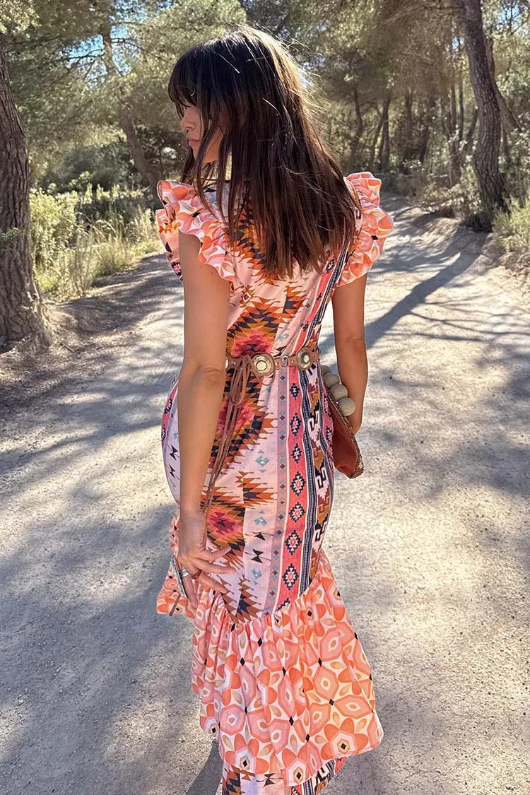 Bridget Print Frida Dress sold by Never Fully Dressed product image thumbnail 3