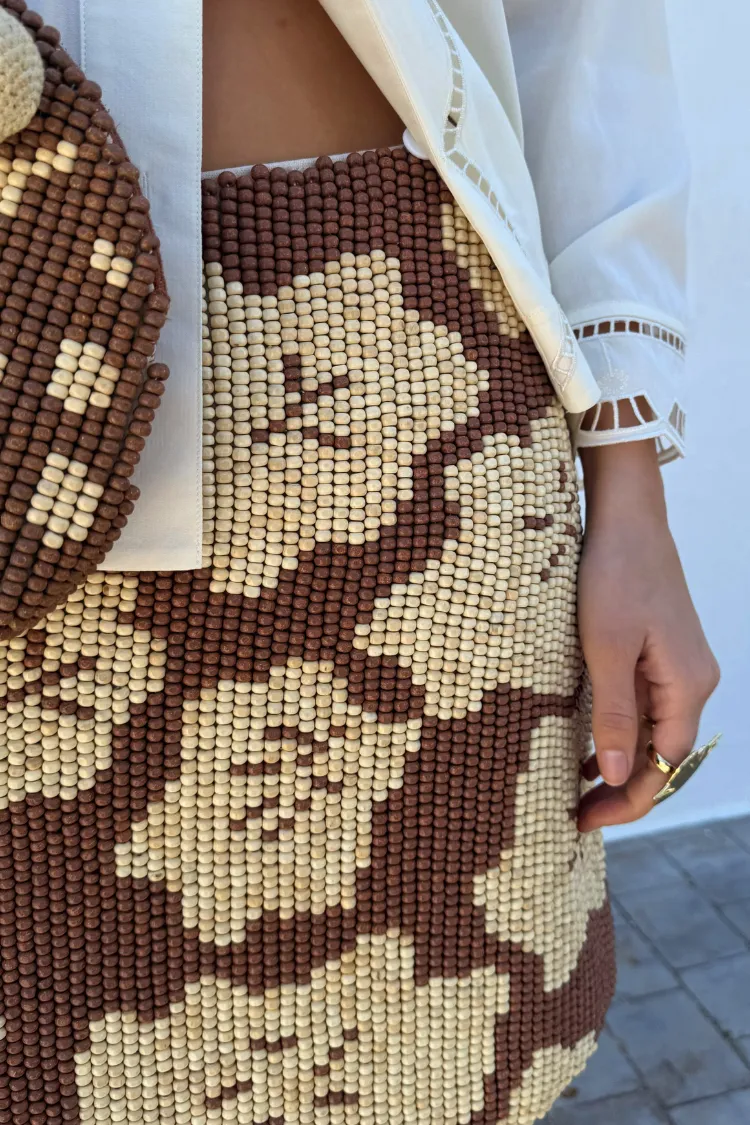 Jaden Beaded Skirt sold by Never Fully Dressed product image thumbnail 3