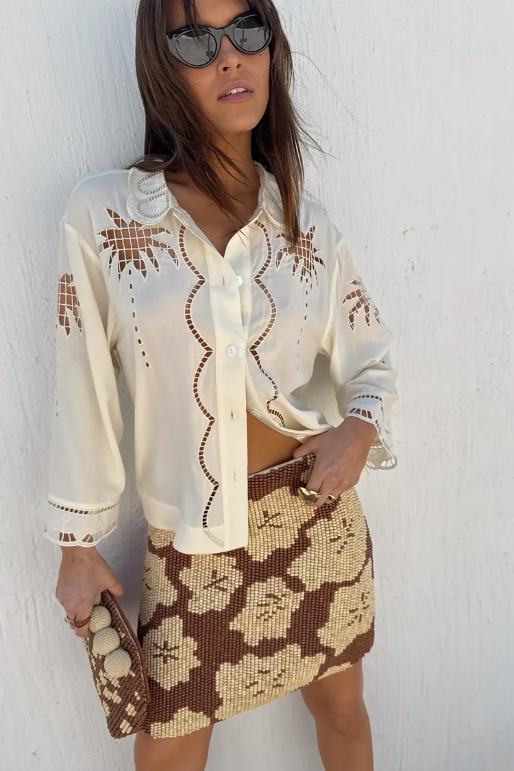 Jaden Beaded Skirt sold by Never Fully Dressed product image thumbnail 2