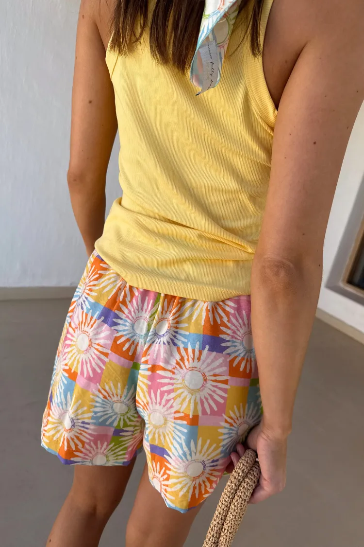 Check Sun Elissa Shorts sold by Never Fully Dressed product image thumbnail 4