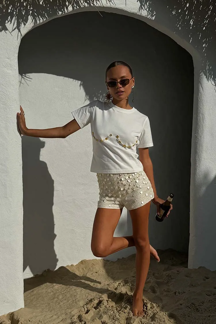 Shells Hot Pants sold by Never Fully Dressed product image thumbnail 4