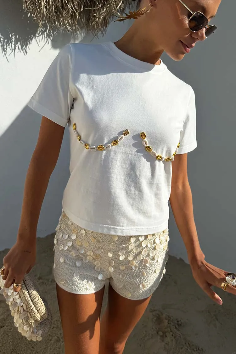 Shells Hot Pants sold by Never Fully Dressed product image thumbnail 3