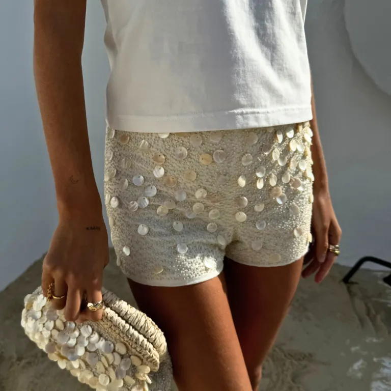 Shells Hot Pants sold by Never Fully Dressed