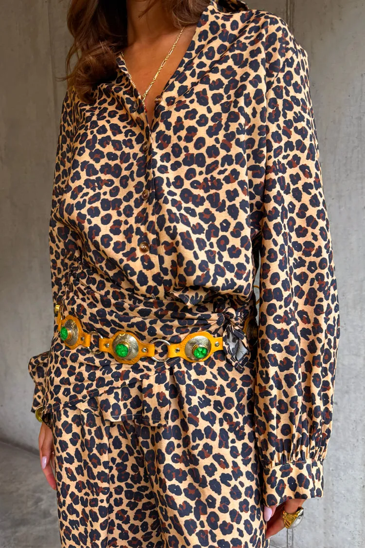 Lucia Leopard Miley Shirt sold by Never Fully Dressed product image thumbnail 3