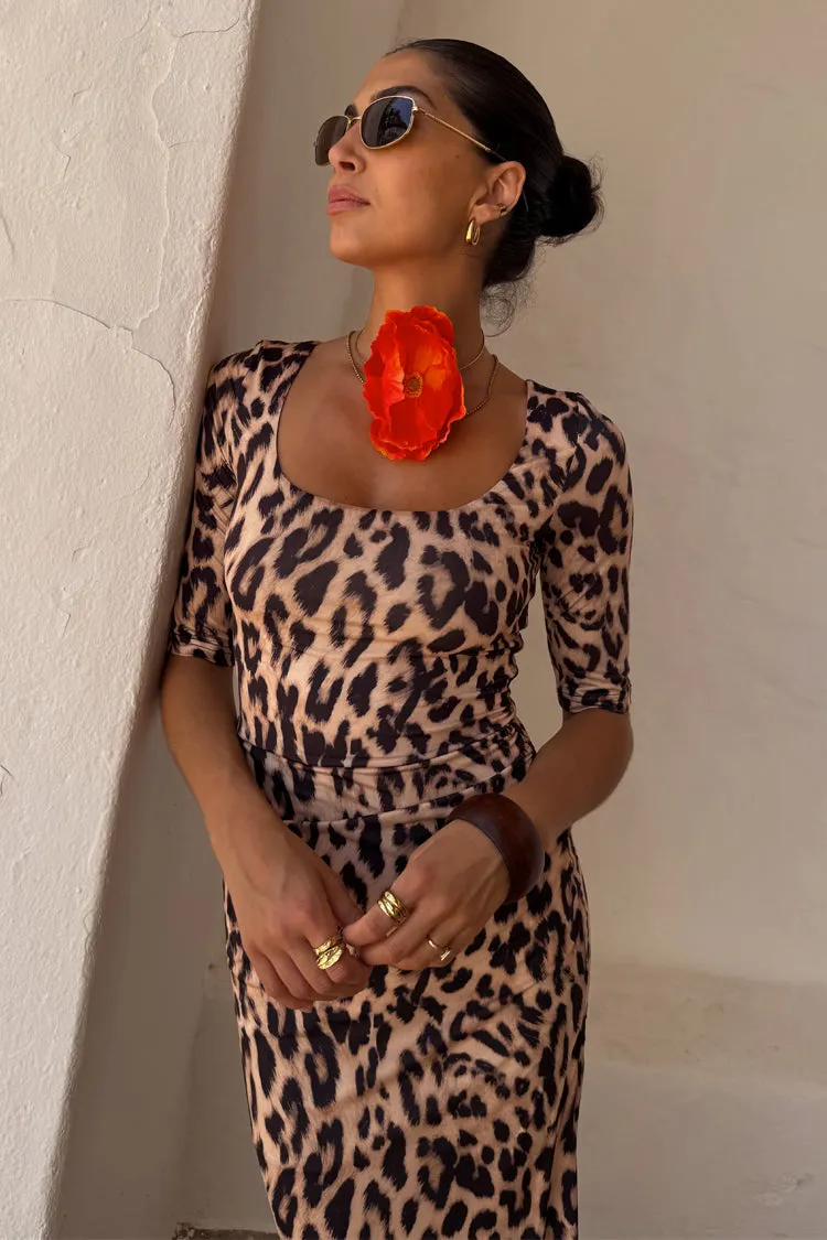 Leopard Iris Dress sold by Never Fully Dressed product image thumbnail 3