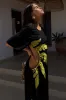 Black Palm Riviera Dress sold by Never Fully Dressed