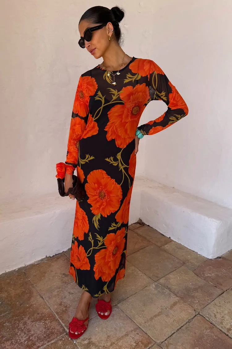 Black Poppy Aria Mesh Dress Petite sold by Never Fully Dressed product image thumbnail 5