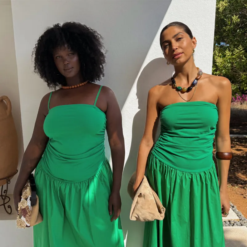 Green Lola Dress sold by Never Fully Dressed